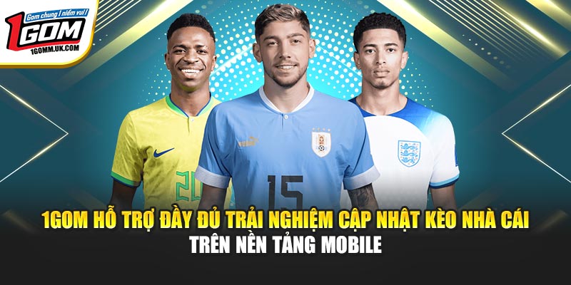 1GOM hỗ trợ đầy đủ trải nghiệm cập nhật kèo nhà cái trên nền tảng mobile