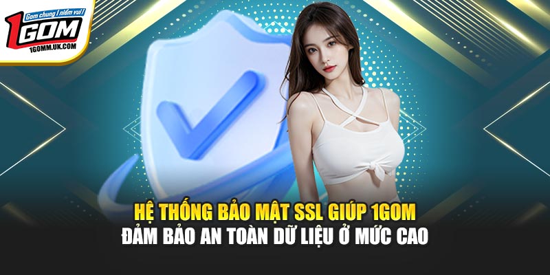 Hệ thống bảo mật SSL giúp 1GOM đảm bảo an toàn dữ liệu ở mức cao